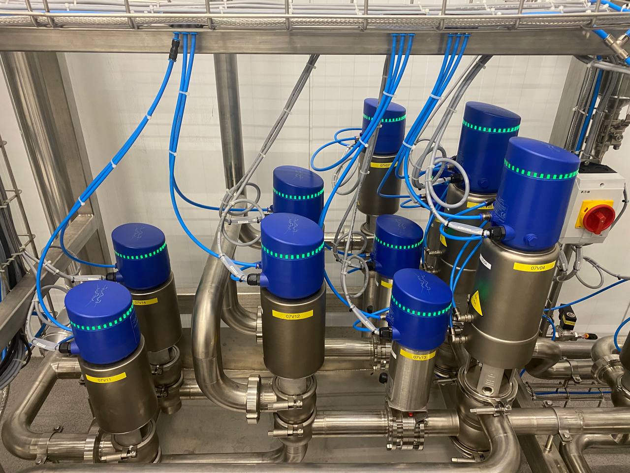 Modern industrial production and equipment installation — Volex Group