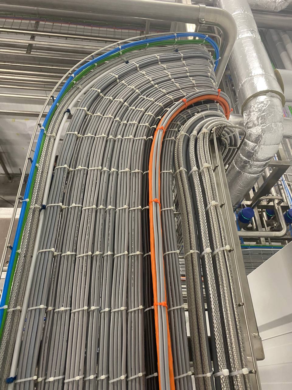 Modern industrial production and equipment installation — Volex Group