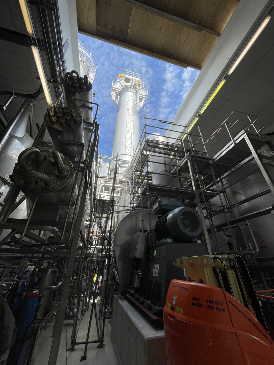 Modern industrial production and equipment installation — Volex Group